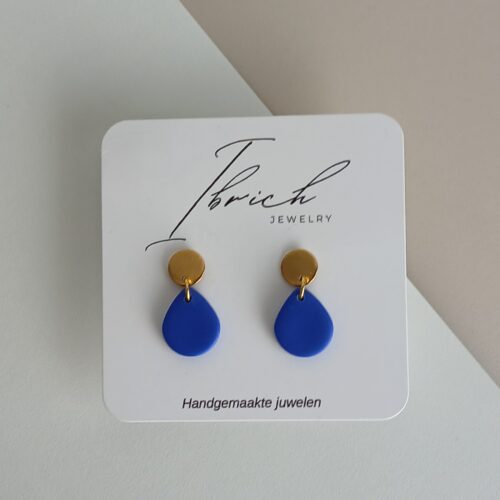 Ibrich M ~ Blauw/goud