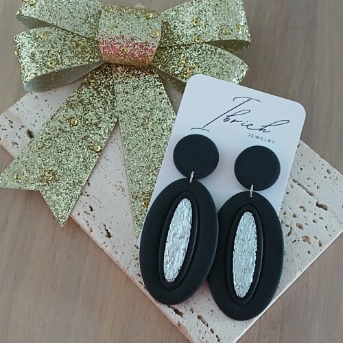 Claire ~ Zwart/zilver