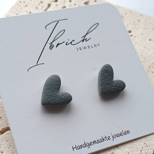 Mini hart ~ Grijs