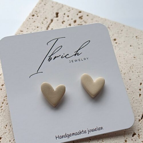 Mini hart ~ Ivoor