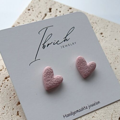 Mini hart ~ lichtroze