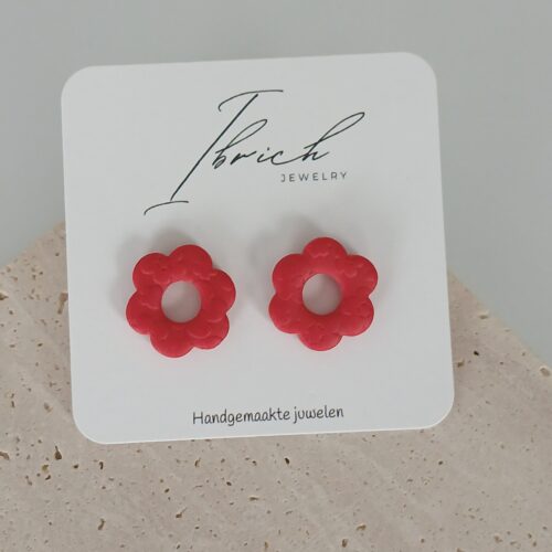 Daisy Stud ~ Rood