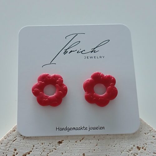 Daisy Stud ~ Rood