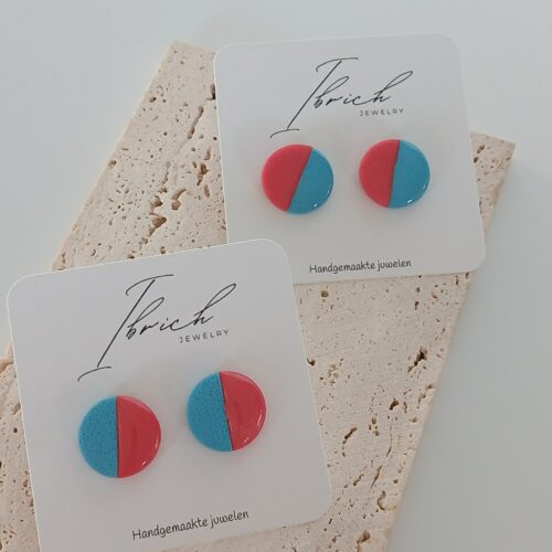 Ceri Duo stud ~ Berry Lagoon