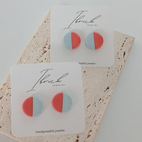 Ceri Duo stud ~ Color Sky