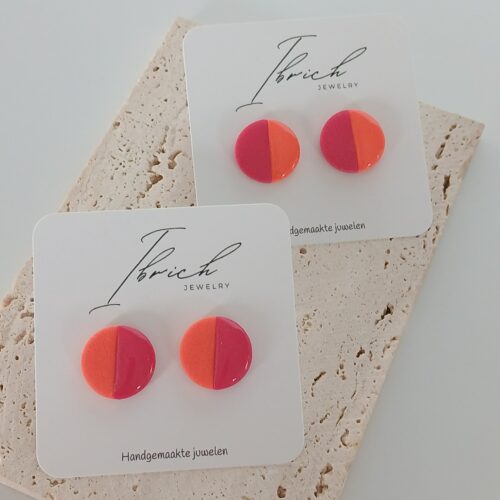 Ceri Duo stud ~ Watermelon Punch