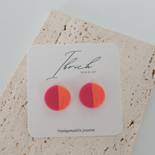 Ceri Duo stud ~ Watermelon Punch