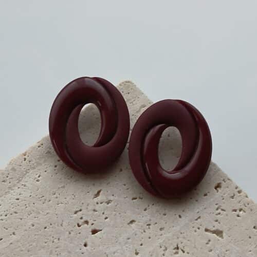 Ona ~ Burgundy/Black rasberry